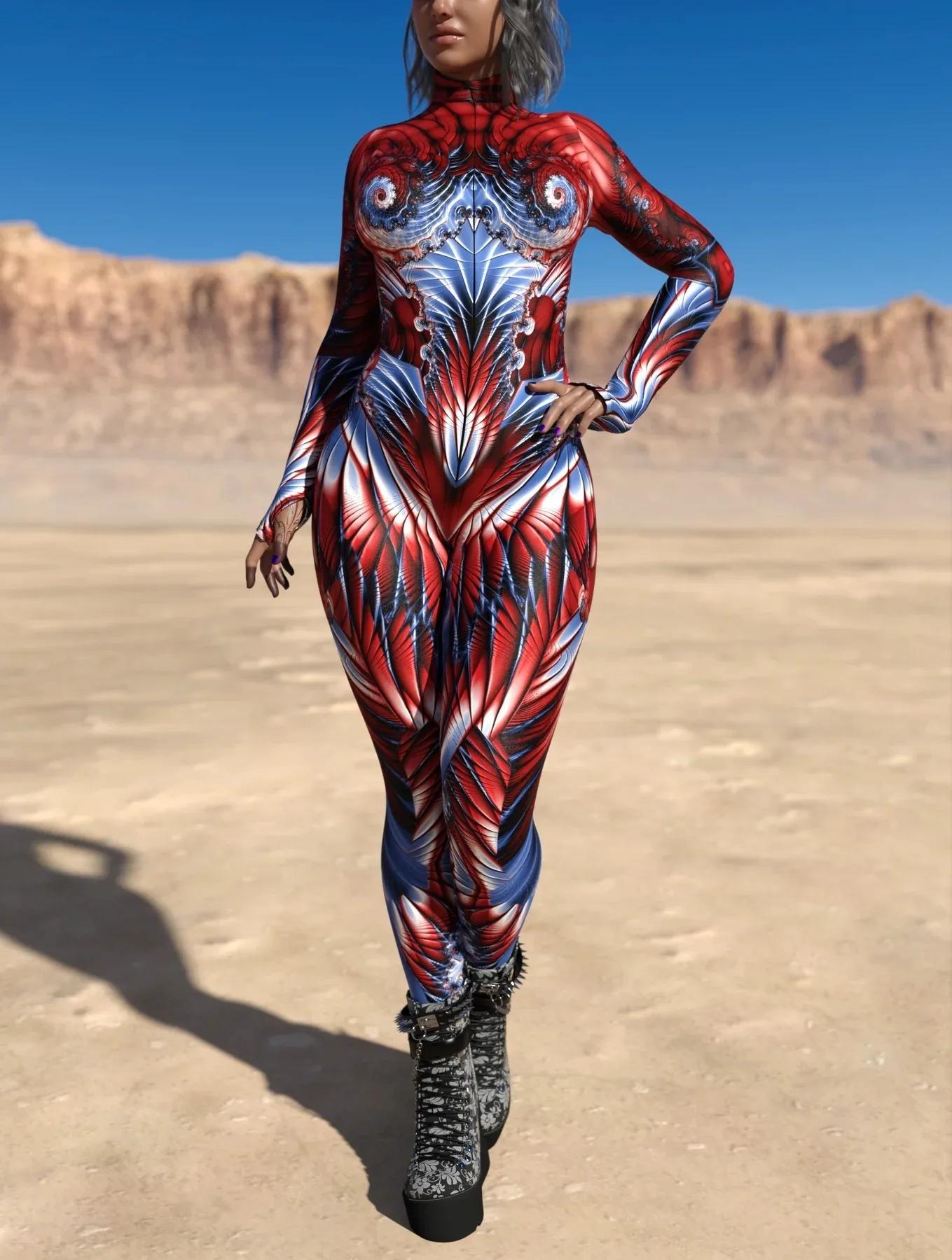 

3D цифровий друк сценічних костюмів для дорослих Хелловін події карнавал тематична вечірка косплей костюм гральний костюм комбінезон Adults XXXXL