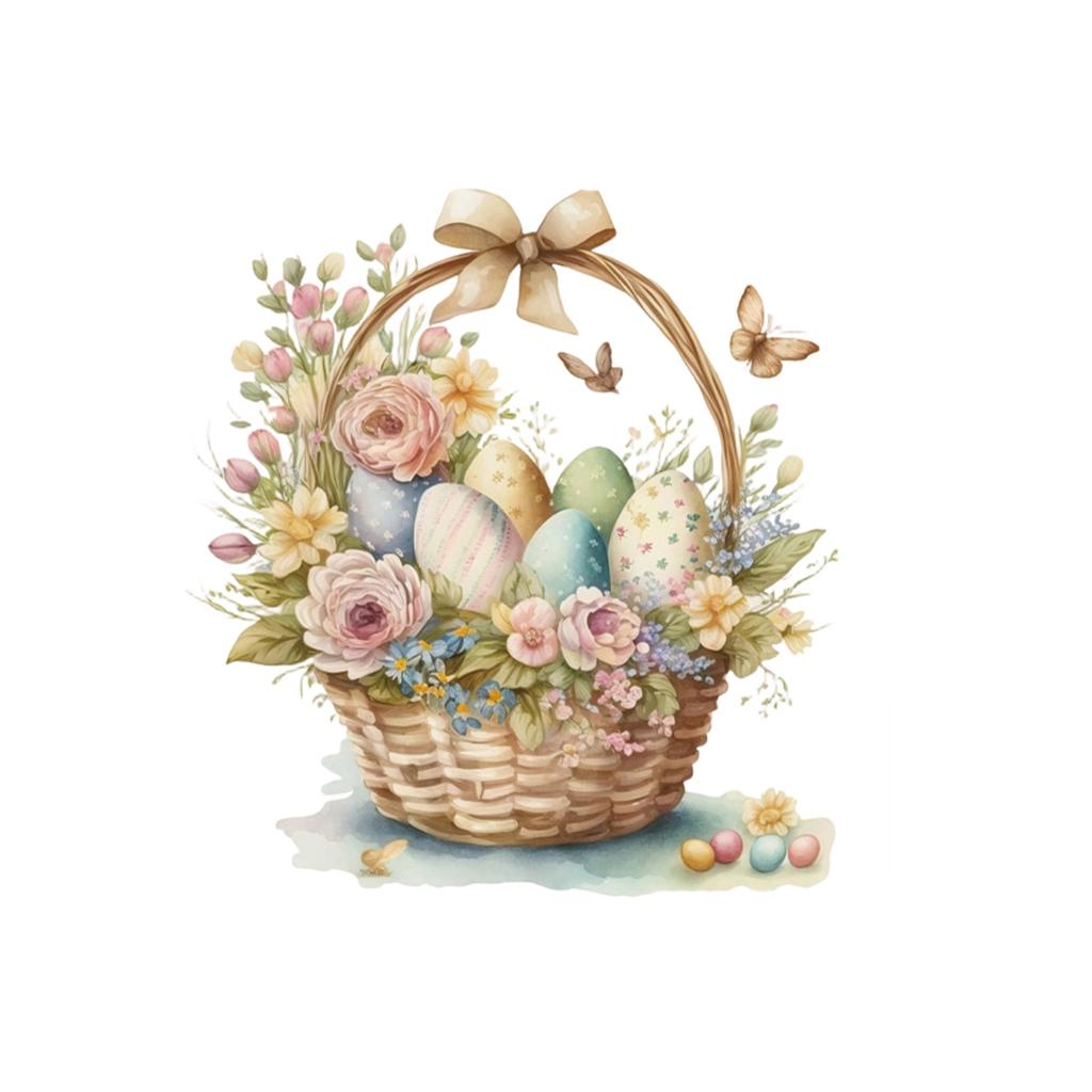 Easter Themed Easter Egg Wall Stickers, Wall Decorations, Holiday Decoration Stickers, PVC Self-adhesive Stickers