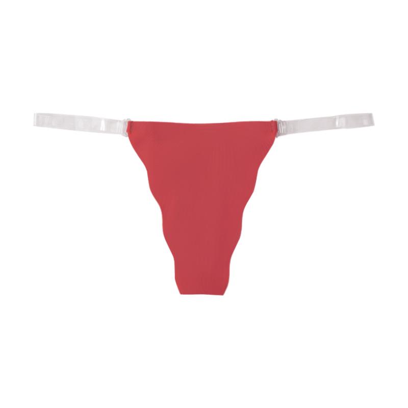 Chiloți Fără Cusături din Mătase de Gheață Euro-Americani pentru Femei: Chiloți respirabili, cu talie joasă, sportivi, cu efect de ridicare a feselor, sexy.