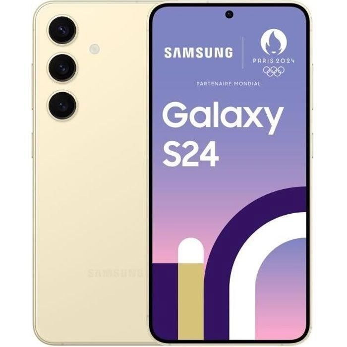 Samsung Smartphone Galaxy S24 5G 8GB RAM+128GB/256GB SIM+eSIM Nero