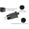 Adaptateur d'alimentation LED 12V 1A Remplacement Contrôleur LED IP44 Étanche Basse Tension Contrôleur Facile à Utiliser