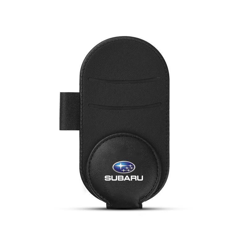 Auto Multifunktions Sonnenbrillen Clip Karten Ticket Halter Ständer Brillen Für Subaru Impreza Legacy WRX STI BRZ XV WRC Forester Crosstrek Outback
