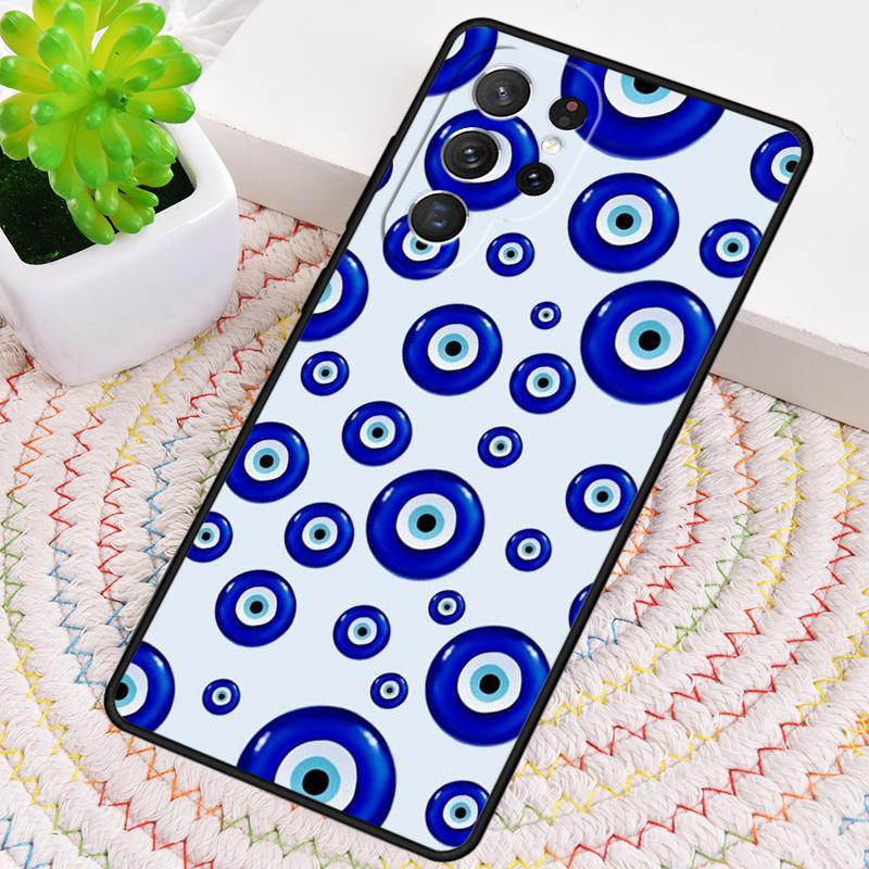 Evil Eye Phone Case for Samsung Galaxy Note 10 Pro S26 Ultra S23 S24 FE S25 S21 S22 PLUS Shockproof Cove