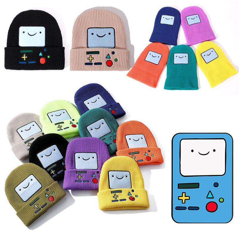 Adventure Time With Finn And Jake Soft Knit Beanie Hat For Cosplay And Warmth