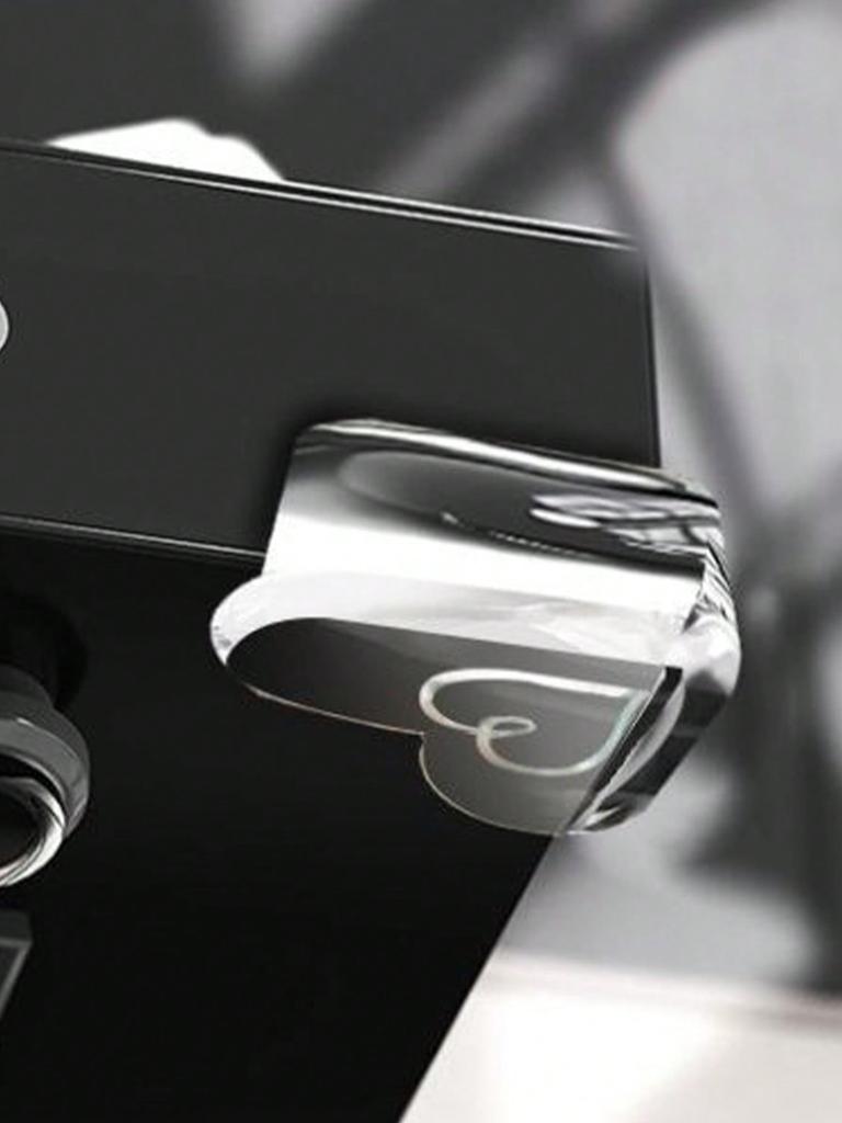 12 Pieces Heart-shaped Table Corner Impact-resistant Protective Soft Silicone Safety Corners for Table Edges