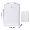 Pack of 6 ABS Plastic Wall Mounted Storage Boxes for Remotes Keys Multipurpose Use Various Locations