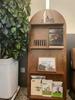Nordic Floor-Standing Bookshelf: Multi-Layer Wall Storage Rack for Magazines and Picture Books