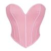 Heart Shaped Strapless Corset Top 13 Bones Waist Cincher