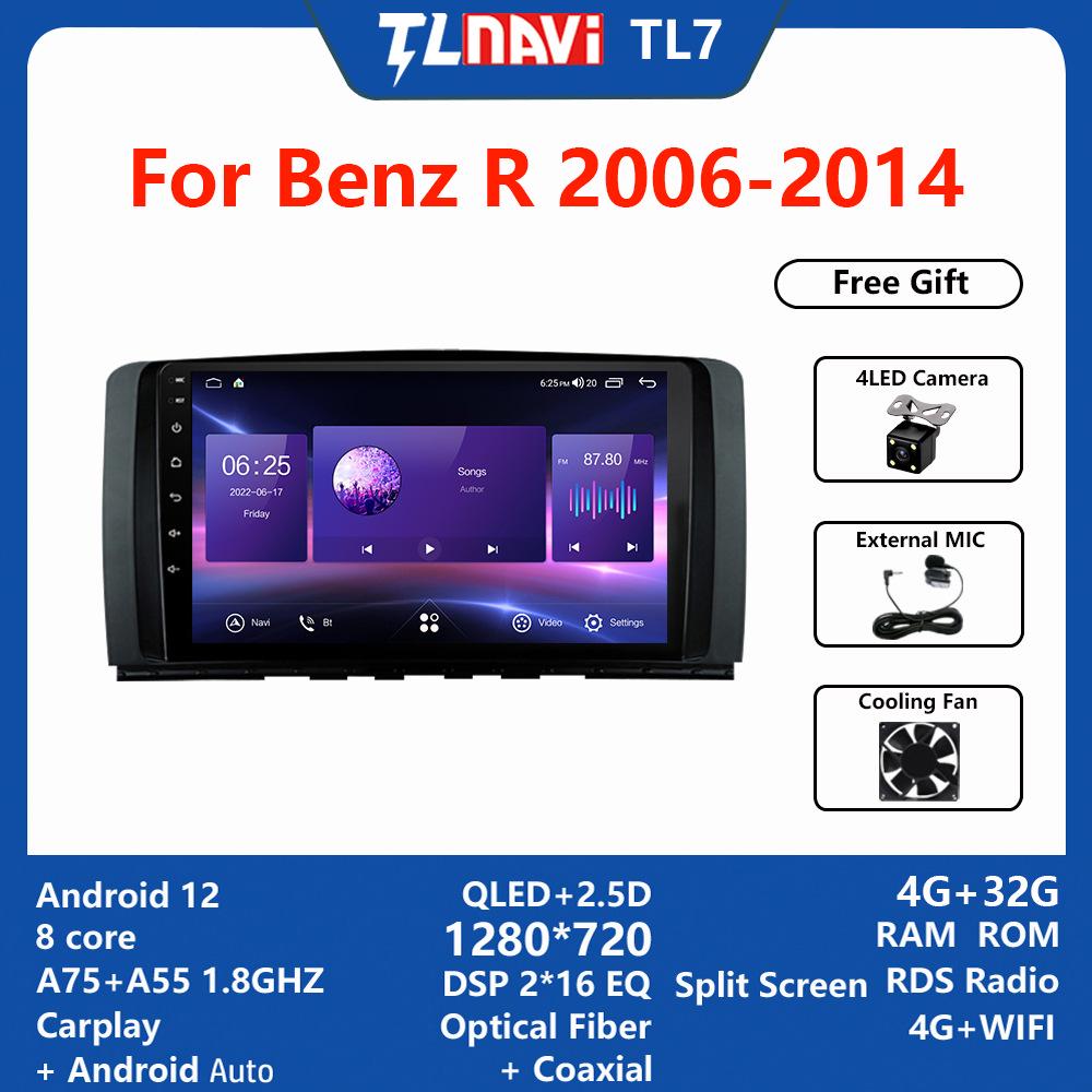 

Android 4G Navigation System for 2006-2015 Mercedes-Benz R-Class 9 inches