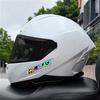 2 Größen Kombipack THE BEAST Motorradaufkleber Wasserdicht für Motorrad-Kraftstofftanks, Helme, Fahrradkarosserien, Universelle Vinyl-Aufkleber