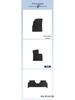 Durable Black Nylon Floor Mats for Chery QQ3 (2006-2012) - Exquisite Quality