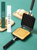 Non-stick Waffle Iron & Cake Mold - Waffle Press & Muffin Maker Baking Tool