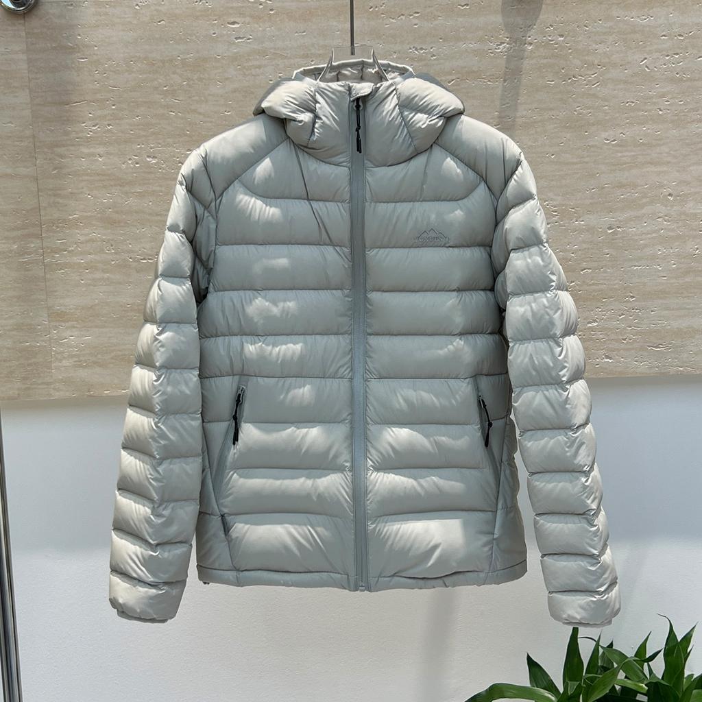 New national standard white duck down ribs down jacket women's light and short winter new hooded light couple coat