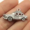 10pcs Antique Silver Color Car Charm Pendants Jewelry Accessories Bus Charms For Jewelry Making Vintage Car Charms Finding
