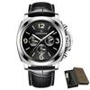 Fashion Forsining Top Brand Man Automatic Mechanical Men Luxury Classic Black Genuine Leather Band Watches Relogio Masculino