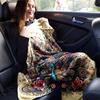 1pc Nature's Beauty Peacock Blanket, Soft Warm Throw Blankets, Living Room .K066
