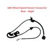 ABS Wheel Speed Sensor W/Wire Harness Connector Rear Right Fits