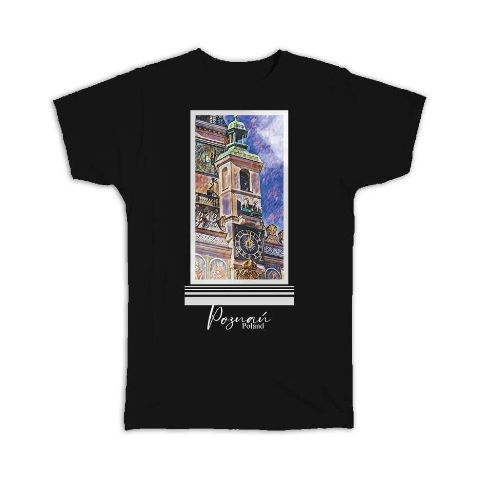 Gift T-Shirt : Poznan Poland Polish Eastern Europe Travel Souvenir Cathedral 4XL