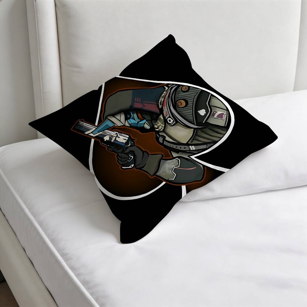 Cayde  Witness DDestiny Square Pillow Case Soft Decorative Throw Pillow Cover for Home Sofa Bed