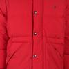 Polo Ralph Lauren FW22 Solid Color Logo Print Quilted Single-Breasted Jacket Men Jacket Red 710810945-012
