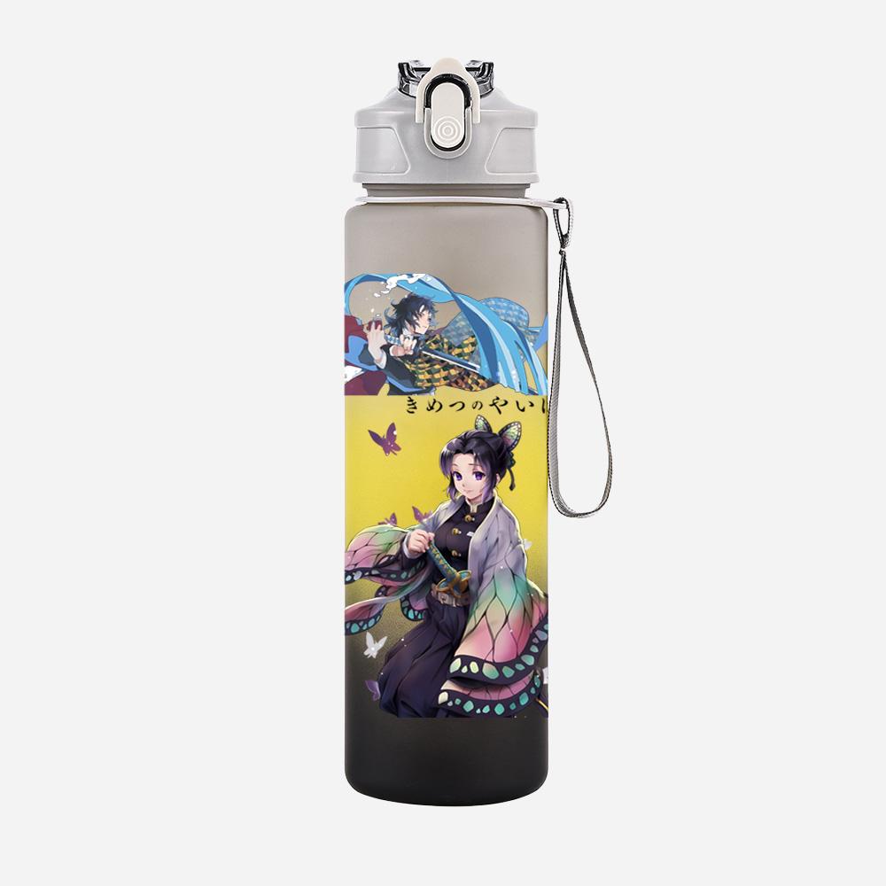 Anime New Demon Slayer Printed Large Capacity Drinking Cup Portable Outdoor Sports Water Cup Children 750Ml Water Bottle Kid Gift