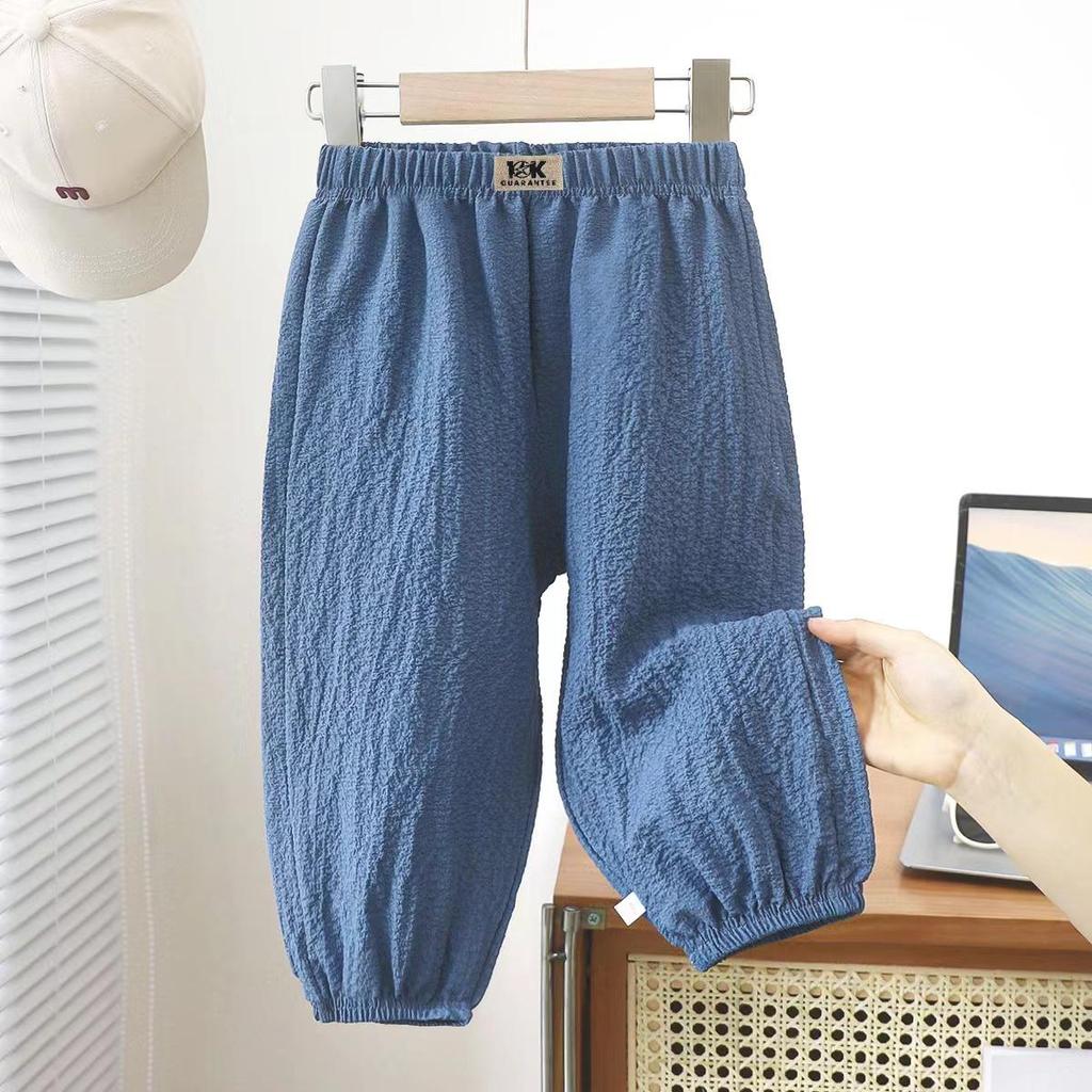Pantaloni Harem Leggeri a Prova di Zanzare per Bambini – Pantaloni Comodi Estivi alla Moda per Bambini Piccoli e Neonati