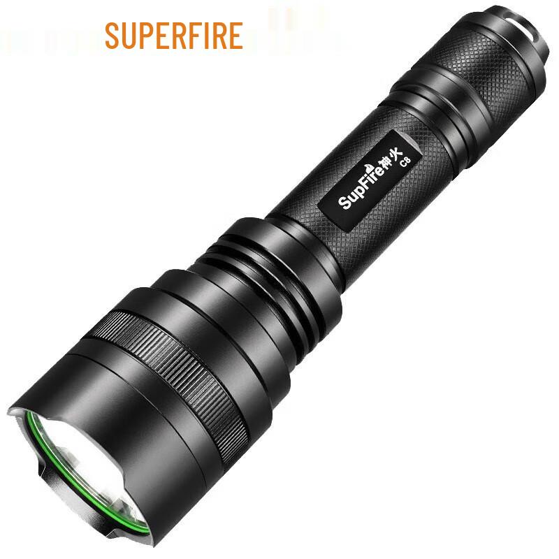 SupFire C8-T6 Rechargeable LED Flashlight