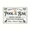 Metal Wall Art Decor, Tin Sign Vintage, Home Hanging Plate 20x30cm