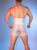 Sexy Herren U-förmiger Beutel Hohe Taille Boxer Öl Glänzend Sexy Tanga Öl Glänzend Transparent Durchsichtig Unterwäsche Unterteil Dienstmädchen Gay Wear