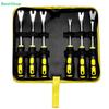 1Pcs UV Type Screwdrivers Nail Puller| Black & Yellow Ergonomic Pry Bars for Automotive/DIY Interior Panel Removal