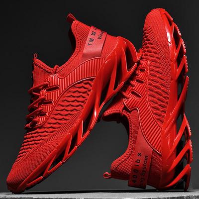 39-45 Men's Plus Size Lightweight and Fashionable Trend Fly Woven Casual Sports Shoes Running Shoes