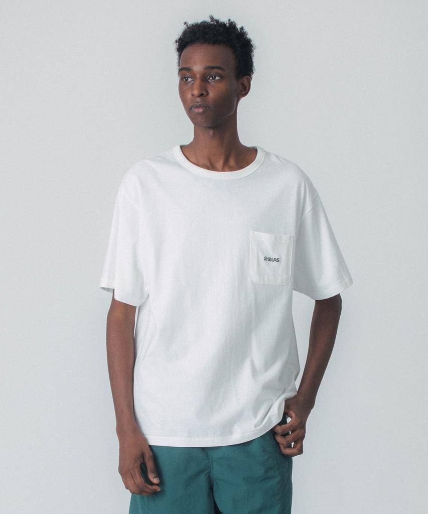 Cyrus Casual Classic Pocket White Tee, Men's,