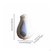 Ceramic Bird Figurine Nordic Ornament Desktop Decoration Home Decor for Desk, Room,