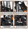 MOULD KING 17044/17045 High-Tech Building Block Remote Control Heavy-Duty Forklift Model Assembly Truck Toys Kids Christmas Gift