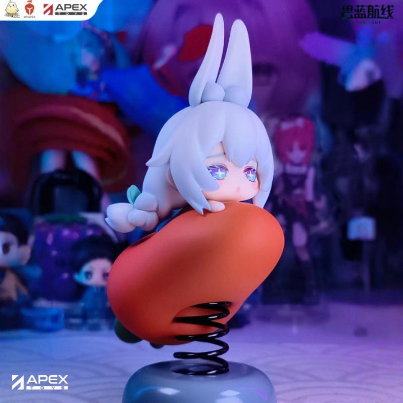 Apex Azur Lane Happyshake Mini Version Figure Anchorage Chibi Shaking Authentic Collectible Anime Toy Decor Game Merch Gift