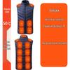 Four-Zone Temperature-Control Electric Heating Vest for Safe, Warmth