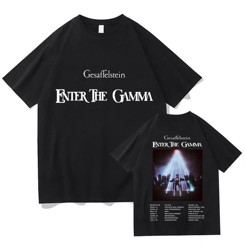 

2026 Gesaffelstein Enter The Gamma TShirt Unisex Fashion Funny Summer Vintage Casual Aesthetic Spring Summer Short Sleeve Top... 5XL різнокольоровий