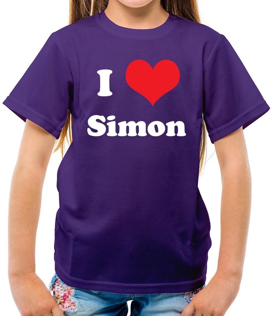 I Love Simon - Kids T-Shirt - TV Show BGT Cowell Talent Britains