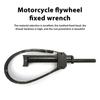 Motorcycle Flywheel Fixed Wrench Rubber Motorcycle Holding Spanner Sprocket Holding Tools Wrench Holder Clutch Hub Basket Gear