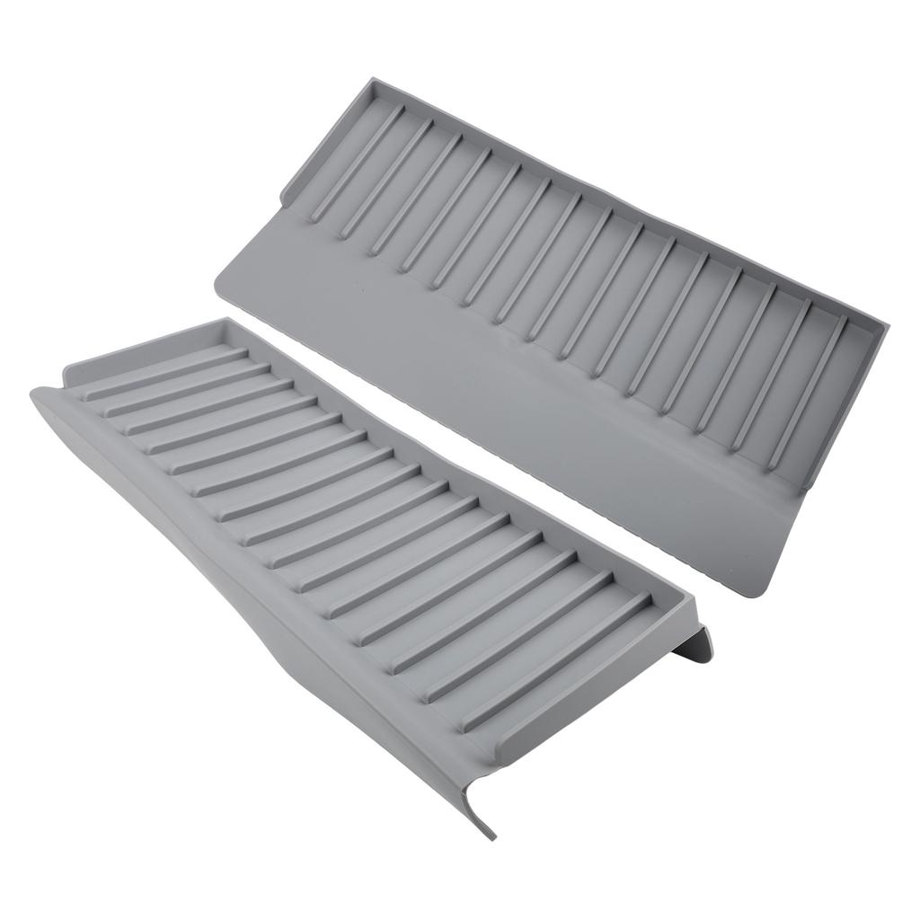 Dishwashing Kitchen Cleaning 14in*4in Silicone Sink Guard Secure Suction Hold Adjustable Design Easy To Install