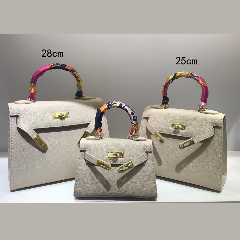 2025 New women's bag palm pattern second generation KellI bag cowhide mini Kelli bag shoulder bag crossbody handbag