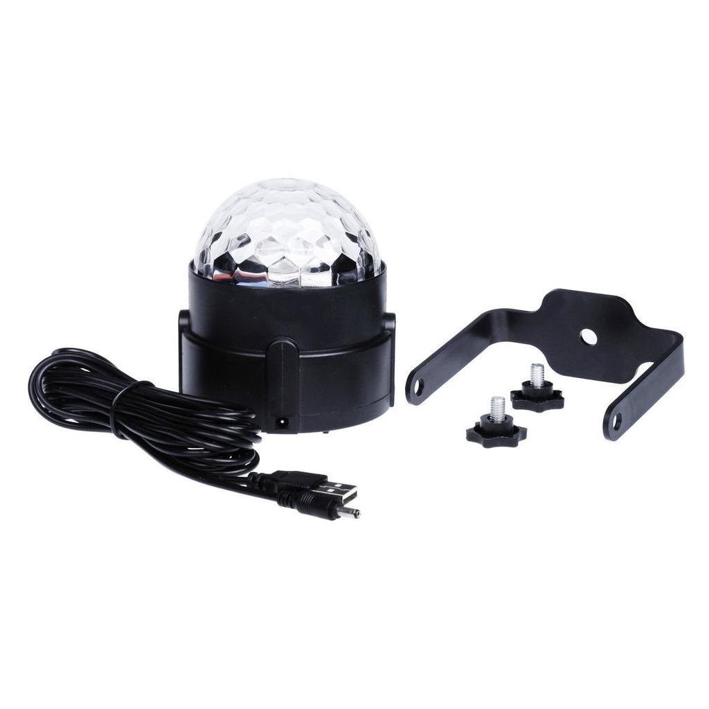 Auto Car Disco DJ LED Light Strobe Lighting Stage Music Rhythm Magic Ball RGB