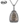 Stainless Steel Zodiac Necklace with Eight Guardian Deities