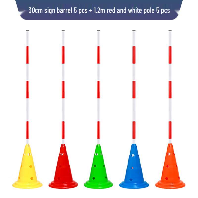 

Sports Training Marker Cones & Poles Set