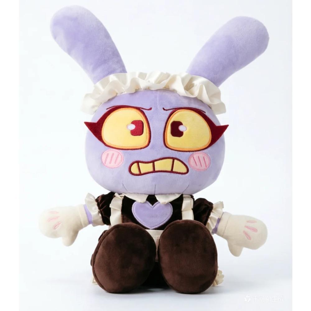 25cm Queenie Plush Doll Maid Outfit Stuffed Animal Soft Toy For Kids Birthday Gift Home Bedroom Decor