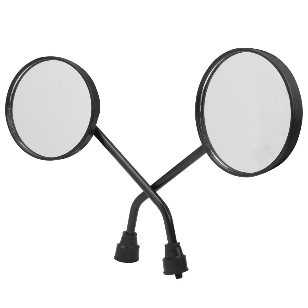 2 Pcs Safety Rearview Mirror Plastic Frame for Electric Vehicle Motorcycle Easy Install