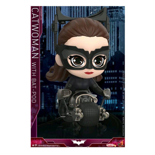 Batman Dark Knight Rises Catwoman cu set Batpod Cosbaby