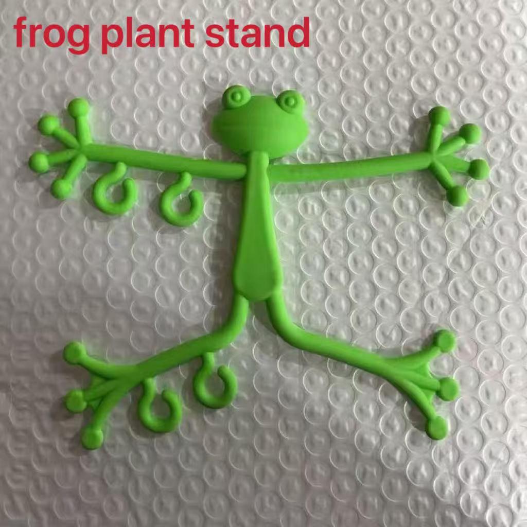 Frog Plant Stand Green Frog Indoor Plant Support Holder Pothos Climbing Fixture Tool for Outdoor Indoor Home Apartment Living
