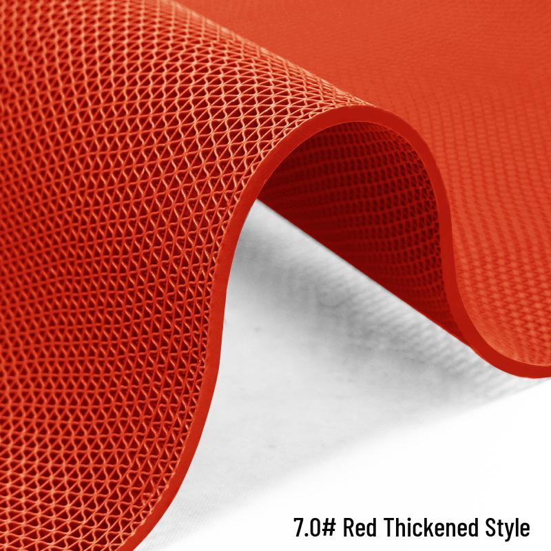Non-Slip PVC Hollow Waterproof Mat for Kitchen, Bathroom, Pool, Outdoor, Commercial Use