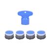 Faucet Insert Filter Aerator Flow Restrictor M18.5mm/0.73in Water Saving Faucet Replacement Part